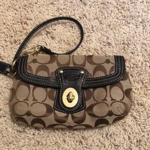 COACH wristlet